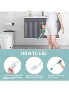 Toilet Aids For Wiping - 15" Long Reach Comfort Butt Wiper Tools - Bathroom Bottom Buddy Wiping Self Assist For Disabled,Elderly,Pregnant,Overweight People And Back Surgery Recovery