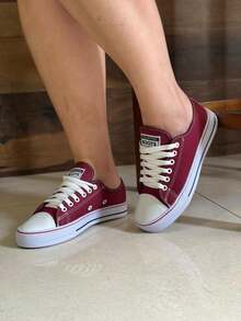 Men's And Women's Unisex Casual Sneakers, Super Comfortable - 紫紅色 - 查看 1