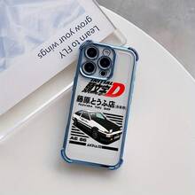 Fundas para 16, 15, 14, 13, 12, 11 Pro, X, XR, XS, 8, Plus - Anime Japonés - Cubierta Trasera Transparente Antigolpes y Suave17  17promax - Azul - Ver 1