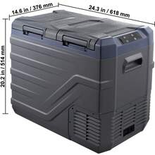 Portable Refrigerator - 40-liter-zweizonen-kühlschrank Mit Einzeltemperaturregelung - View 10