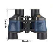 1 szt. V. FAR HD Niebieski lornetka teleskopowa FMC z powłoką wielowarstwową, przenośny mały okular, obiektyw 20 mm, 35 mm, krajobraz, obserwacja ptaków, mecz piłki nożnej, koncert, turystyka