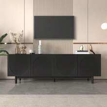 Television Stands & Entertainment Centers - Black - View 5