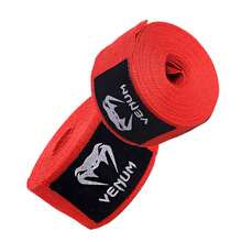 Boxing Karate Free Combat Wrist Bandage Soft Comfortable Hand Tissue Protection Training Gear - Đỏ - Xem 3