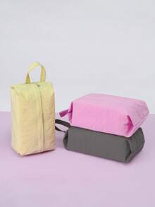 Waterproof Baby Diaper Storage Bag Portable Diaper Organizer, Infant Diaper Storage Bag, Portable Baby Diaper Organizer Bag For Diapers/Wipes, Baby ClothesDiapers, Wet Wipes, Outdoorsbaby Shower Family Decorations Gifts - Multicolor - View 3