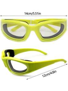 Onion Goggles, Kitchen Cooking & Grilling Splash Guard, Protects Eyes From Hot Oil And Spices, Durable Plastic Material, Ideal For Cooking, Grilling And Food Preparation Safety, Fashionable Accessory, Practical Glasses.