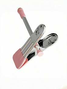 10PCS No Trace Plastic Coated Stainless Steel Pants Hangers Adjustable Non Slip Clips For Trousers Skirts Clothes Organizer Wardrobe Storage Home - Multicolor - View 2