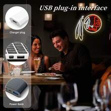 1pc Original Neon Light, National Symbol Neon Light, Lighting Wall LED Neon Lamp Furniture, Living Room Bedroom Ambient Neon Light, Holiday Atmosphere Neon Light, Theme Party Prop, Birthday Gift - Original - View 4