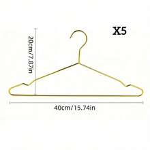 Clothes Hangers, Clothes Hanger 10pcs Non-Slip Skirt Coat Drying Hanger Wardrobe Clothing Storage Sapce Save Organizer Metal Hanger