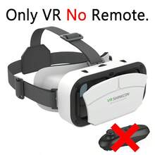 Viar 3D Virtual Reality VR Glasses Headset Helmet Devices Lenses Goggles Smart For 4.7-7.0 Inch Smartphones, Virtual Reality Headset For Movies And Games