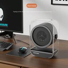 Novo Aquecedor Elétrico LKS-510, Aquecedor Portátil de Alta Potência de 500W para Casa, Quarto, Sala de Estar, Dormitório, Aquecimento Rápido, Aquece as Mãos e os Pés - Entrada do tipo CE C (220-240V) - Visão 3