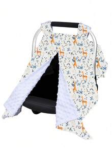 1 Stück Sonnenschutz für Kindersitz: Dient sowohl als Regenschutz für den Babysitz als auch als weiche Fleece-Decke. Das weiche Fleecematerial ist warm und wasserdicht. Es hat ein Sichtfenster und kann als Sitzauflage verwendet werden. Geeignet für Babys/Kleinkinder. Auch praktisch für Mütter zum Stillen zu verwenden.