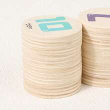 1 Set Children's Wooden Memory Matching Puzzle Game Set (4 Themes: Dinosaur/Number/Transportation/Animal) - Parent-Child Interactive Early Education Toy, Gift For Boys & Girls, Fun Thinking Training Tabletop Game, Children Interactive Game - Multicolor - View 11