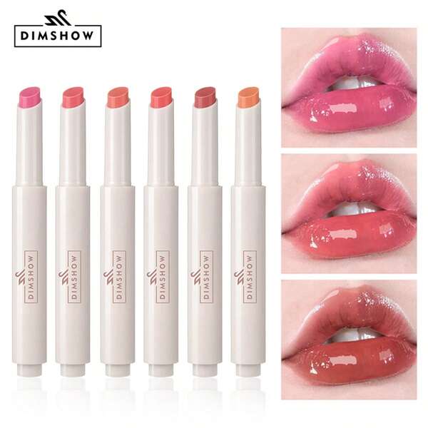  DIMSHOW Moisturizing & Nourishing Lip Mirror Gloss, Fades Lip Lines, Hydrating Lip Balm