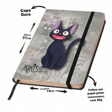 Sketchbook Or Notebook, 21x14cm, Kiki's Delivery. - Multicolor - View 3