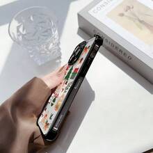Funda de Teléfono de Navidad para 17 17 16e 17 16 15 14 13 12 11 Pro X XR XSMAX 8 Plus, Cubierta Trasera Transparente Suave a Prueba de Golpes - Colores mixtos - Ver 6