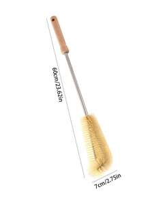 Long Handle Cup Cleaning Brush, Bottle Brush For Cleaning Cups, Bottles, Mugs, No Dead Angle Kitchen Cleaning Tool - Multicolor - View 13