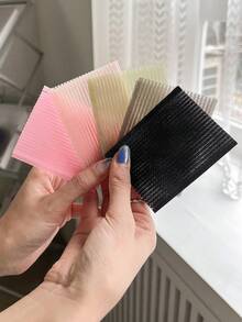 10pcs Self-Adhesive Hair Styling Stickers, Painless Magic Tape Hair Accessories - Multicolor - View 5