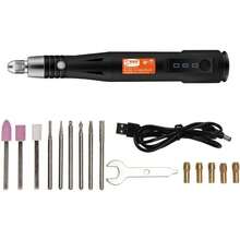 USB Interface Electric Polishing And Engraving Pen, 3 Speed Settings, Portable Rotary Polishing, Drilling, Grinding, And Engraving Tool. - default - View 9