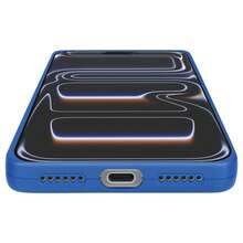 Meloenvias Funda protección cámara para iPhone 17 Pro Carcasa de TPU absorbe impactos con bordes elevados en relieve para proteger las cámara y objetivos, mate antideslizante, flexible, ajuste perfecto, color azul, negro, rojo, rosa o morado - Morado - Ver 3