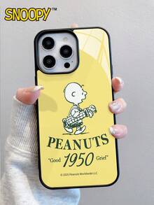SNOOPY A Cartoon Anime  Two-In-One Anti-Drop Phone Case Can Be Given As A Holiday Gift. It Is Suitable For Iphones. The New Model Is Suitable For IPhone13/14/15/16/17Pro Max Phone Cases - 彩色 - 查看 1