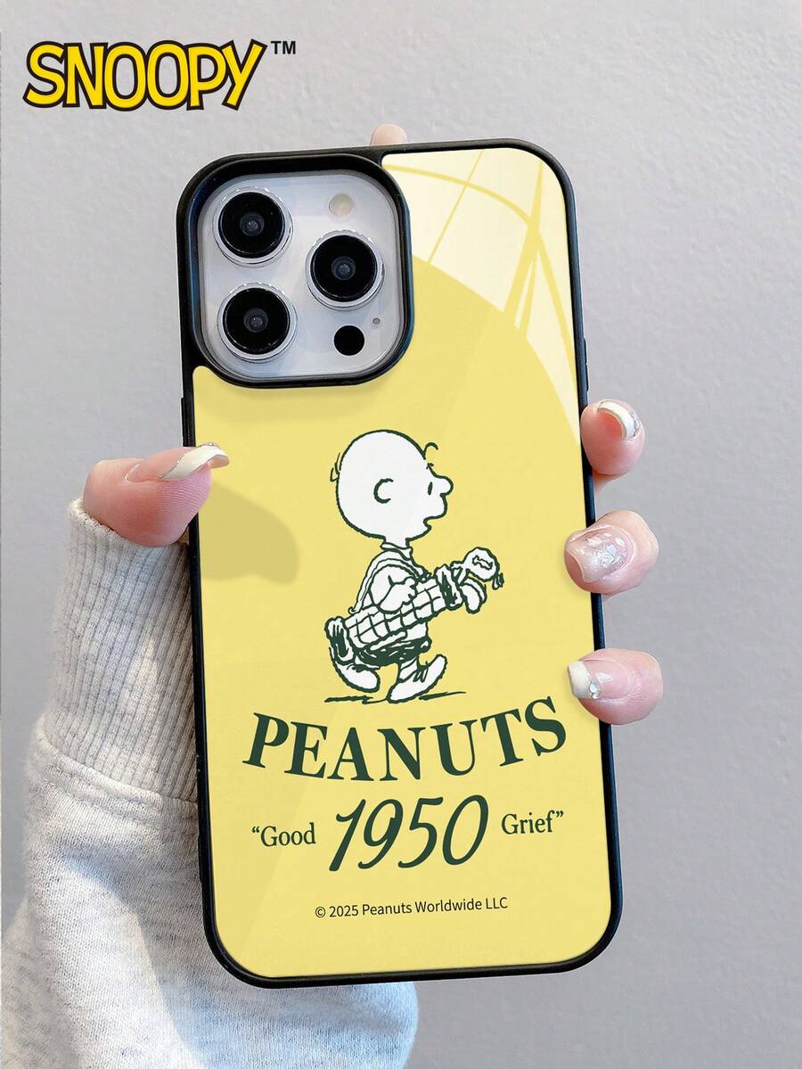 SNOOPY A Cartoon Anime Two-In-One Anti-Drop Phone Case Can Be Given As A Holiday Gift. It Is Suitable For Iphones. The New Model Is Suitable For IPhone13/14/15/16/17Pro Max Phone Cases - 彩色 - 查看 1