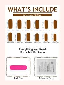 Bộ 24 miếng dán móng tay kiểu Pháp, hình chữ nhật, họa tiết hoa và da báo 3D chuyển màu, điểm nhấn kim loại vàng, cỡ XXL/XXXL, kiểu dáng thanh lịch, bề mặt mịn, móng giả che phủ toàn bộ móng, phù hợp cho phụ nữ và bé gái sử dụng hàng ngày. - Nhiều màu - Xem 7