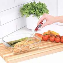 Escali DH1 Gourmet - Termómetro digital para carne con sonda extra larga, certificado NSF, negro(Rojo -) - Tipo 1 - Ver 6