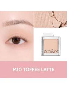 Rom&nd Romand Slide In Single M10 Toffee Latte, Silky Smooth Powder That Glides On Easily, Creates A Lightweight, Natural Makeup Look, Non-Powdery, Long-Lasting And Smudge-Proof. Fashionable Slide-Open Compact Packaging, Ideal For Travel. Korean Cosmetics | K-Beauty | 1.8g / 0.06 Oz - M10 TOFFEE LATTE - 查看 6