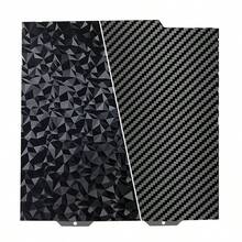 PEO PET Placa de construccin para Bambulabs a1 - Pequeño diamante PEO + fibra de carbono PET - Ver 1