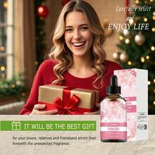 NIVAVIN 30ml/60ml/100ml Sakura Essential Oil, Floral Fragrance Plant Extract, Long-Lasting & Fresh, Suitable For Face, Body, Hands & Feet Care, Also For Aroma Diffuser, Massage, Multi-Purpose, Portable Bottle Design, Ideal Gift For Christmas, Halloween, Easter - Cherry Blossom Essential Oil - View 11
