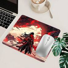 YUFZX Fashion Anime Warrior And Fiery Dragon Style Extended Mouse Pad, Large Gaming Desk Mat, Stylish Desk Decor And Protection Pad, Rubber Anti-Slip Edges, Multi-Sized, Perfect For Laptops, Desktop Gaming, Work, Home, Great Gift For Boys, Girls, Christmas And Halloween Gifts - Multicolor - View 5