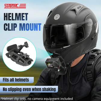 STARTRC Helmet Chin Mount Bracket Accessories For Pocket 3/Action 5 Pro/Ace Pro Action Cameras, Insta360 X3/X4/X5