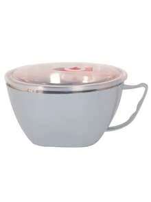 不锈钢保温面碗带盖 - 双层防漏设计，适合盛装热食、方便面和外卖 - 经久耐用，易于清洁 - 是家庭、办公室、学校午餐盒、旅行食品容器的理想之选 - 彩色 - 查看 11