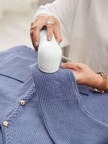 1pc Electric Lint Remover, USB Rechargeable Fabric Shaver, Sweater Defuzzer, Clothes Fuzz Remover, Furniture Lint Brush, Carpet Cleaner, Home Cleaning Tool