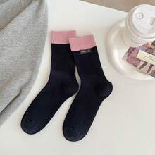 Women Crew Socks - 大紅 - 查看 8