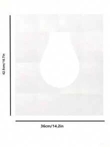 100pcs/Pack Disposable Toilet Seat Covers, Essential Travel Accessory, Water-Soluble Paper Toilet Liners, & Convenient (10pcs/Pack) - Multicolor - View 7