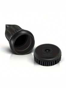 1 pieza Escondite de llaves de plástico resistente al agua, portallaves de riego de empuje fácil para jardín y patio exterior, sin necesidad de electricidad ni batería