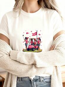 , Gift For Golfer, Gift For Her, Golf Mom Shirt - trắng - Xem 3