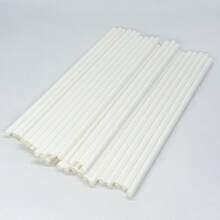 100pcs/Pack Compostable Paper Straws - 19.56 Cm Long Drinking Straws For Coffee, Tea, And Beverages,Perfect For Valentine's Day, Party Supplies,Perfect For Valentine's Day, Back To School,Party Supplies - Multicolor - View 9