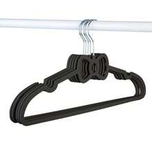 10 buc umerașe adorabile în formă de arc cu cârlig pivotant - Soluție elegantă și care economisește spațiu pentru depozitarea dulapului din plastic pentru paltoane, jachete, cămăși și rochii - Decor perfect pentru camera fetelor și organizator funcțional de haine pentru stil și îngrijire fără efort