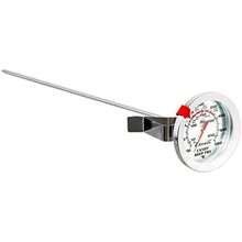 Escali Termómetro de carne de acero inoxidable apto para horno, esfera extragrande de 2.5 pulgadas, etiqueta de temperatura para carne de res, aves de corral, cerdo y ternera, plata certificada NSF(AHC2) - Tipo 1 - Ver 2