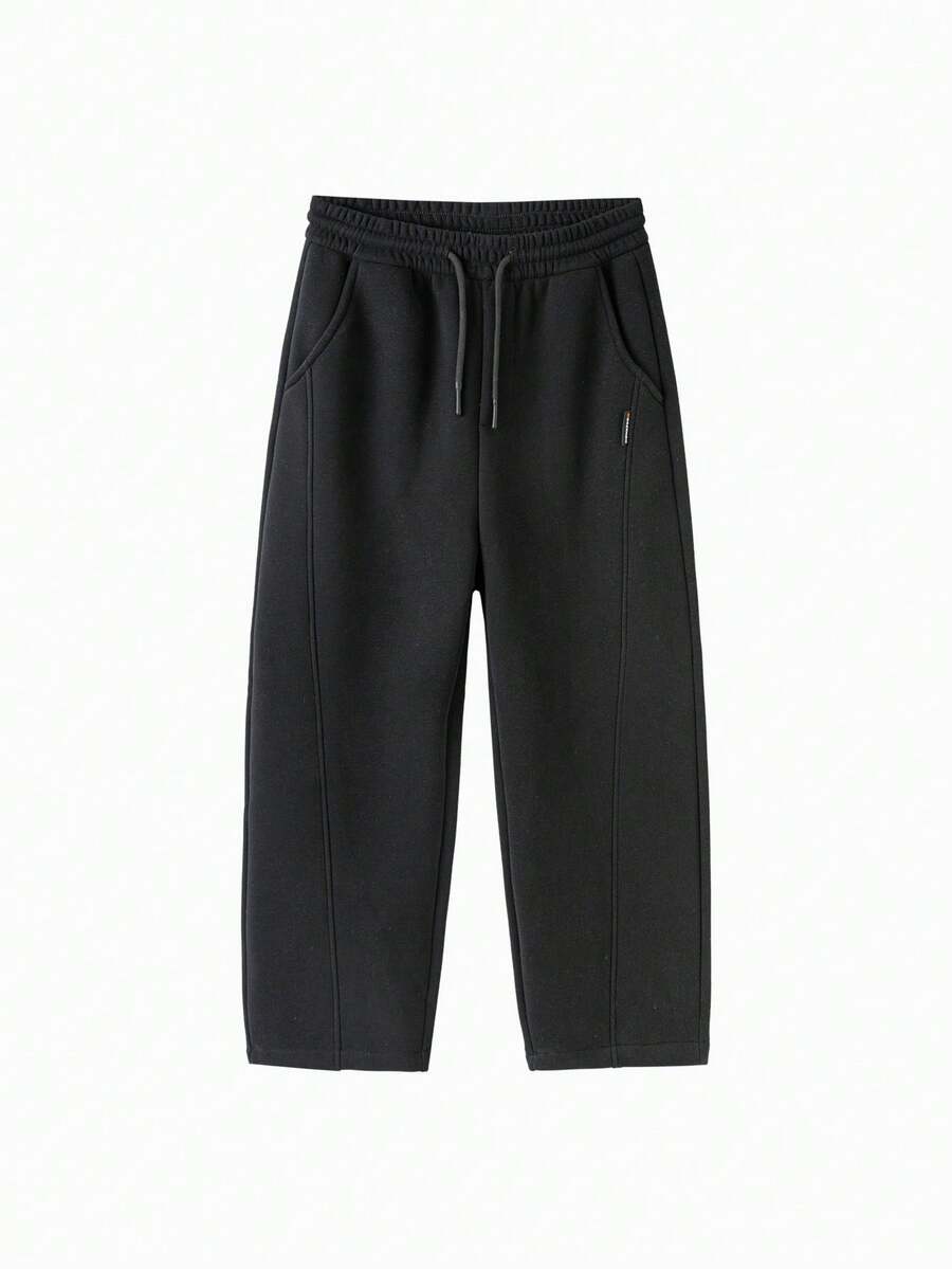 Balabala Kids Boys Fleece Jogger Pants, Winter 2025 Warm & Casual