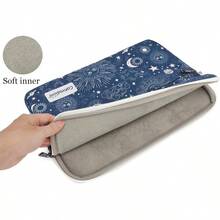 Floral Pattern Laptop Sleeve Case Cover With Pocket Pro 14 Inch And 14 Inch - 14.4 Inch, Notebook Computer - 14 inch + Sol De Mayo - Xem 3