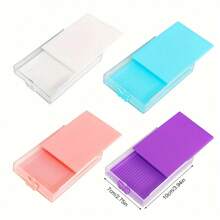 Zestawy narzędzi do malowania diamentowego 4 szt./pudełko, lejek do wiertarki, tarcza wiertnicza, tarcza dzieląca, diamentowy długopis mozaikowy, płytki do zdobienia paznokci, krzyżyk, schowek