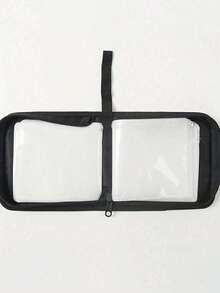 1pc 40pcs CD/DVD Case Holder: Portable Wallet Disc Storage Binder For Car, Home & Travel - Keep Your Discs Organized!