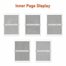 GDTME 24 Pages Mysterious Mosaic Pixel Art Coloring Book For Adults: Double-Sided Printing, Pixel Art Coloring Book To Help You Relax And Improve Focus - Includes Square, Circle And Triangle Patterns, Size: 8.26x11.69 Inches - Mosaic Grid Painting 03 - View 7