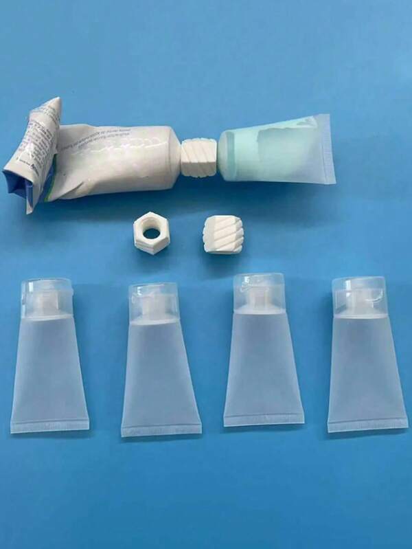 Plastic Toothpaste Tubes And Facial Cleanser Adapters And Dispensing Bottles, Convenient Toothpaste And Facial Cleanser Refills, Cosmetic Hose Bottles, Facial Cleanser Colloid Hoses, Toothpaste Dispensing Tool Sets, Home Accessories, Travel Packs,Christmas Gifts, Thanksgiving Gifts, Ramadan Gifts