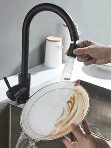 New 2-Mode Kitchen Faucet Head, 360° Rotatable Adjustable Filter, Kitchen Sink Faucet Aerator With Splash Guard. Kitchen Items Kitchen Accessories Kitchen Tools - Multicolor - View 4