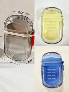 1 hộp đựng xà phòng mini cầm tay có nắp đậy, chống rò rỉ, thích hợp cho du lịch - Nhiều màu - Xem 14