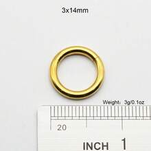 1 Piece Large Gauge Septum Clicker 10mm-2mm 12G Round Smooth 316L Stainless Steel Earplugs Piercing Single Hinged Clicker Segment Hoop Ring Big Nose Piercing Punk Ear Expander Septum Piercing Segment Clicker Rings Earweight Body Jewelry - Gold Nose Ring - View 35
